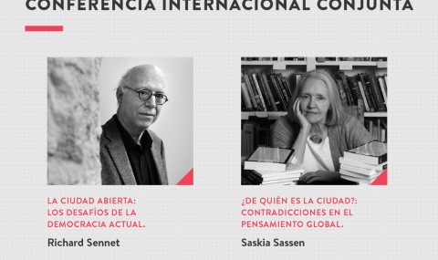 Cátedra Globalización y Democracia UDP celebra diez años de existencia con conferencia de Richard Sennet y Saskia Sassen