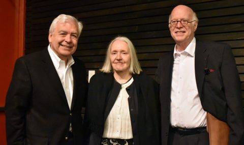 Cátedra Globalización y Democracia ofreció conferencia conjunta de Richard Sennet y Saskia Sassen